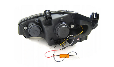 Bmw X5 E70 07-13 Drl krómozott 3d fényszórók
