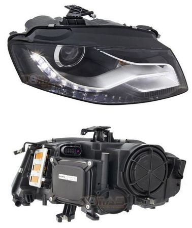 Audi A4 B8 BLACK DAYLIGH fényszórók