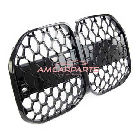 HŰTŐRÁCS BMW G22 G23 2020- GYÉMÁNTFÉNYŰ FEKETE