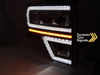 Első lámpák Ford F150 MK12 08-14-es Ford F150 MK12 fekete LED-hez