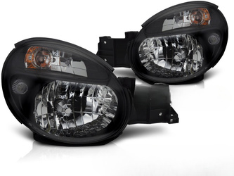 Fényszóró SUBARU IMPREZA II GD 00-03 FEKETE