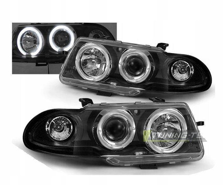 Fényszórók Opel Astra F BLACK RINGI