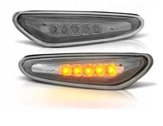 Oldalirányjelzők bmw e46 01-05 króm led