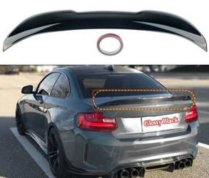 HÁTSÓ AJTÓ SPOILER BMW F22 F23 LOOK M4 FÉNYES FEKETE