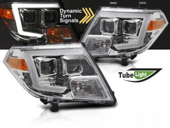 Fényszórók Nissan Navara Frontier 09-14 krómozott fényszórókhoz