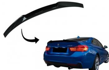 SPOILER BMW F32 LOOK M4 14- ABSZ FÉNYES FEKETE