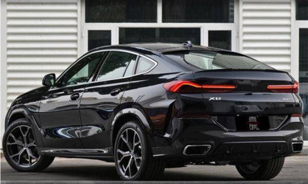 SPOILER BMW X6 G06 ABSZ CSOMAGTARTÓ MATT FEKETE