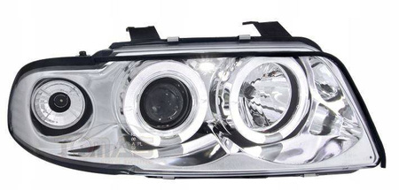 Fényszórók A4 B5 CHROM SENSORS + R