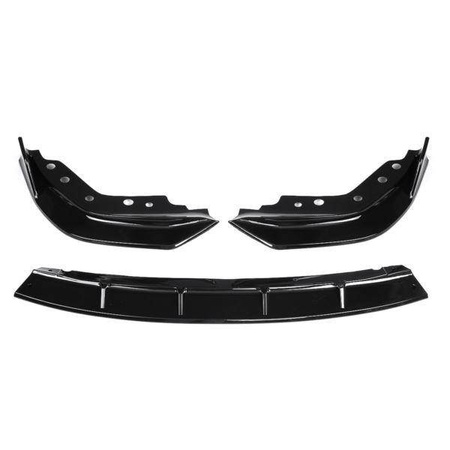SPLITTER BMW G20 19- ABSZ FEKETE FÉNYES HÁROMRÉSZES