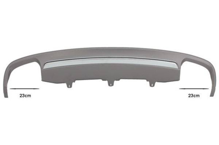 HÁTSÓ DIFFÚZOR AUDI A6 4G 10-14 S6 DESIGN