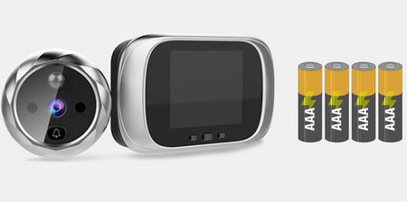 LCD kereső 2.8" ajtócsengő judas kereső