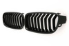 RÁCS BMW F30 F31 11-18 EGY LAMELLA FÉNYES FEKETE