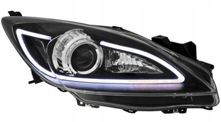 Mazda 3 fekete ledes fényszórók