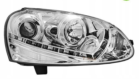 VW Golf V CHROM DAYLIGHT D2S fényszórók