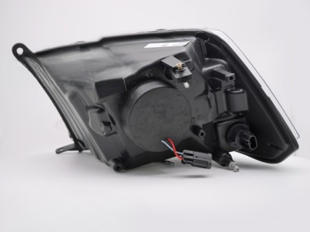 Fekete fényszórók Dodge RAM 2009-2018 LED TUBE PROJECTOR LED fényszórók