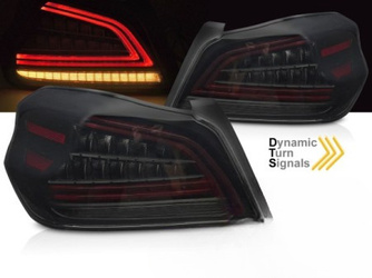 LED SMOKE hátsó lámpák SUBARU WRX (2014-2021) - dinamikus irányjelző