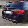 DIFFÚZOR BMW F10 F11 10-18 LOOK M5 SZÉN FEKETE
