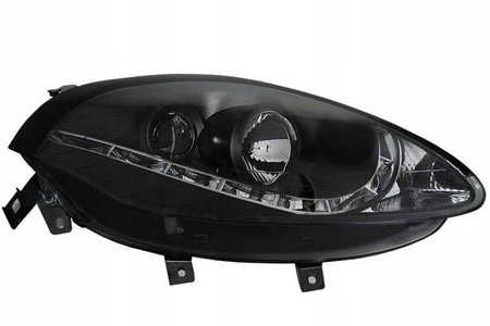 Fiat Bravo II nappali fekete led fényszórók