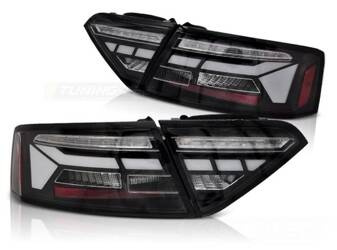 Fekete LED BAR lámpák AUDI A5 11-16 LIFT-hez