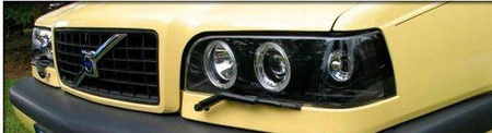 Fényszóró lámpák Volvo 850 92-96 ringi fekete