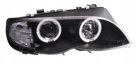 Fényszórók BMW E46 RINGI BLACK Seda fényszórók