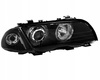 Fényszórók BMW E46 Angel Eyes LED B