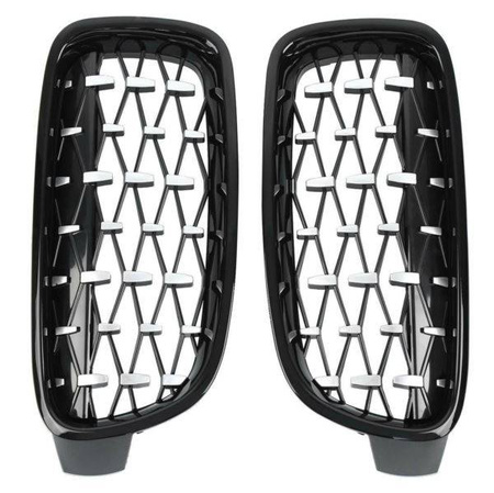 HŰTŐRÁCS (VESE) BMW F30/F31 DIAMEND LOOK FEKETE KRÓM