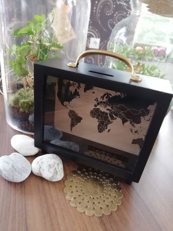 Moneybox Utazásra gyűjtök utazásra utazás nyaralás repülőút nyaralás utazási doboz 