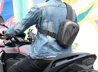 Motocentrikus válltáska vesetáska / Szürke