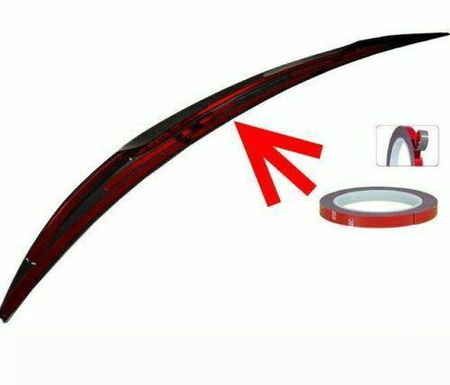 SPOILER BMW E82 2D PERFORMANCE ABS FÉNYES FEKETE