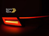 Toyota GR86 21- RED WHITE LED BAR LED lámpák
