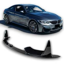 SPLITTER SPOILER BMW M3 F80 M4 F82 FÉNYES FEKETE