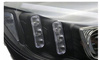 Fekete LED fényszóró lámpák Mercedes w205 14-18
