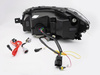 Fényszórók Subaru WRX 14-22 fekete full LED-hez