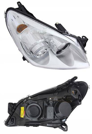 Fényszórók Opel Astra H CHROM RINGI