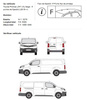 Platform tetőcsomagtartó Peugeot Expert III L3H1