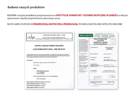 Vállalat DAWID 2 ózongenerátor