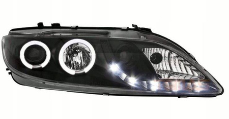 Fényszórók Mazda 6 nappali fekete