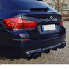 DIFFÚZOR BMW F10 F11 10-18 LOOK M5 SZÉN FEKETE