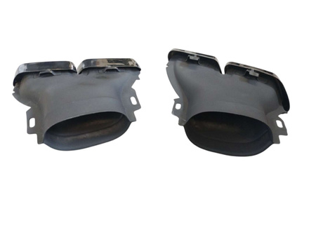 Kipufogó hangtompító végek Mercedes W213, GLC X253 fekete