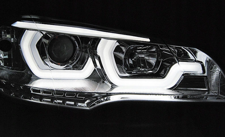 Bmw X5 E70 07-13 Drl krómozott 3d fényszórók