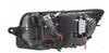 Lámpák krómozott cső Led Drl Dts Vw T6 15-19 számára