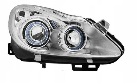 Fényszórók Opel Corsa D CHROM RINGI
