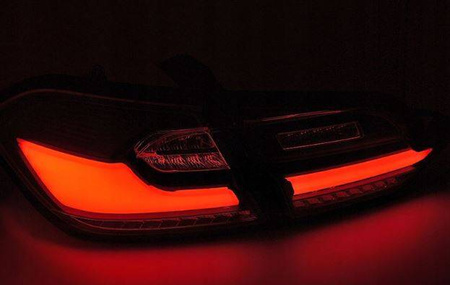 Króm LED lámpák Ford Fiesta mk8 17-21