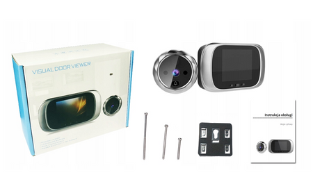 LCD kereső 2.8" ajtócsengő judas kereső