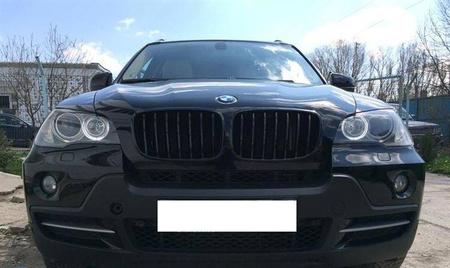 HŰTŐRÁCS (VESE) BMW E70 E71 X5/X6 07-14 FÉNYES FEKETE