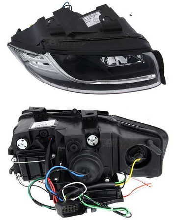 Audi A4 B6 B6 BLACK LIGHT T fényszórók