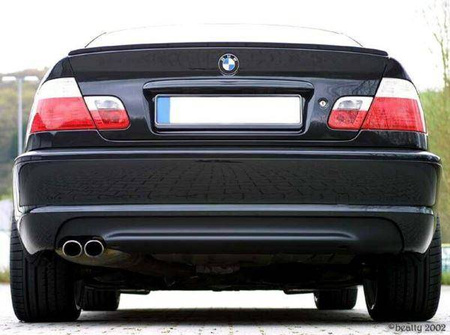 SPOILER BMW E46 4D M3 98-05 ABS MATT FEKETE CSOMAGTARTÓ
