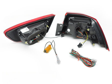 Mitsubishi Lancer 8 Sedan 08-16 piros LED-es hátsó lámpák