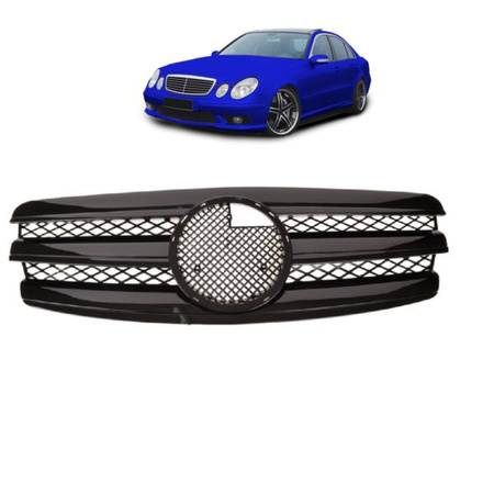 HŰTŐRÁCS MERCEDES E W211 02-06 FÉNYES FEKETE